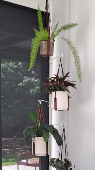 Combo 3 (White pole + 4 hangers)