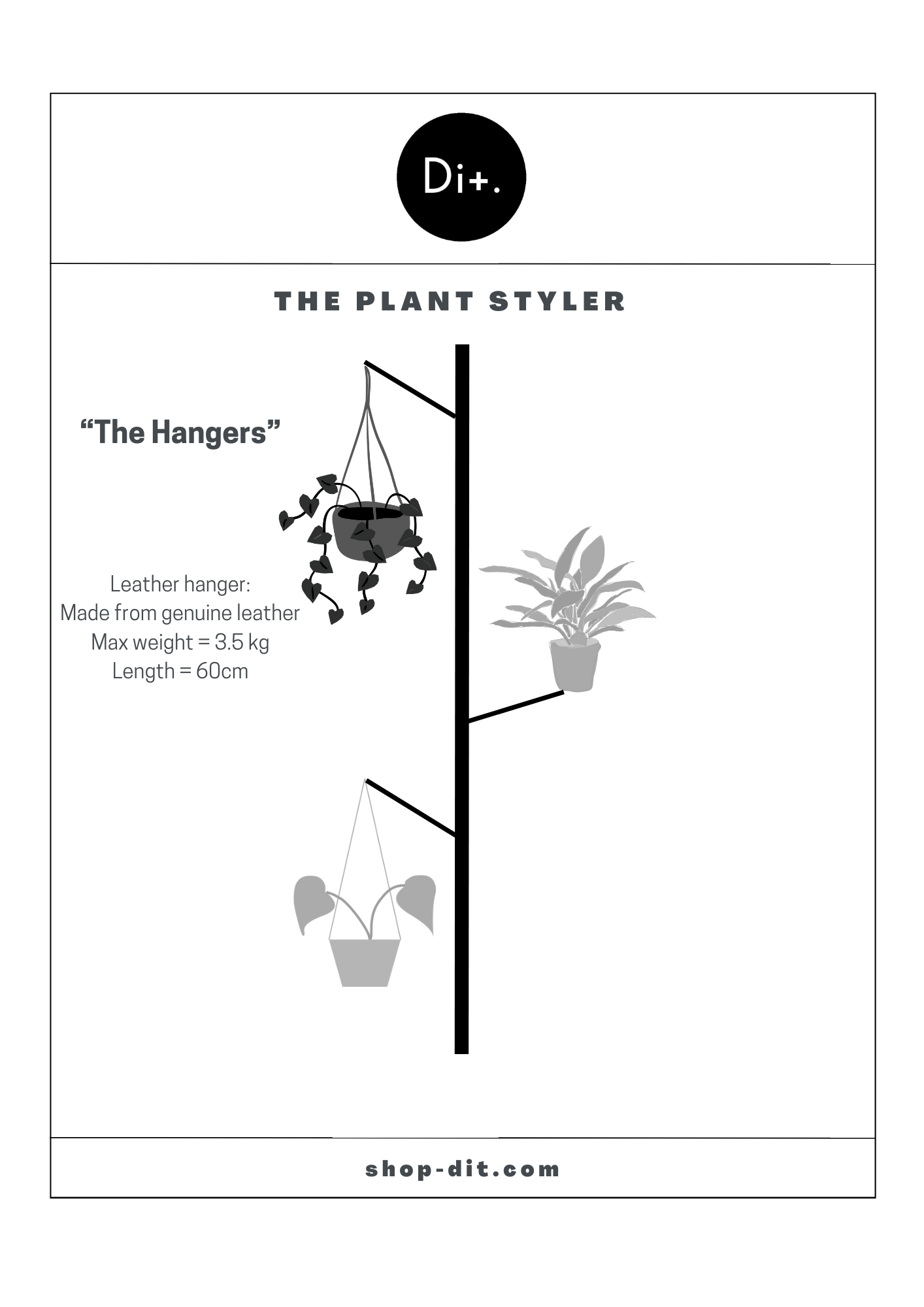 The Leather Hanger (Black)